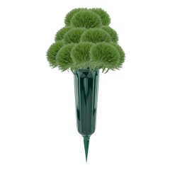 Green Balls 12 Stems